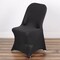 10 BLACK Folding Stretch SPANDEX CHAIR COVERS Wedding Supplies Event Decorations